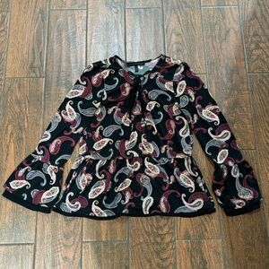 White House black market blouse woman’s size small